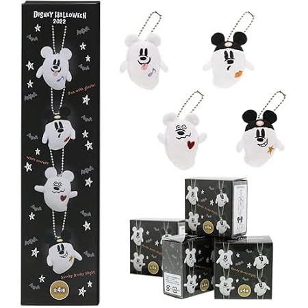 ディズニー ハロウィン ぬいぐるみバッジ 4点 おばけ スプーキー Apsmo Edu Au