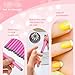 Nail Art Stamp Pen Set, Flower Nail Stamper Pens, Nail Stamping Plate, DIY Nail Art Tools for Women & Girls (10pcs Set)