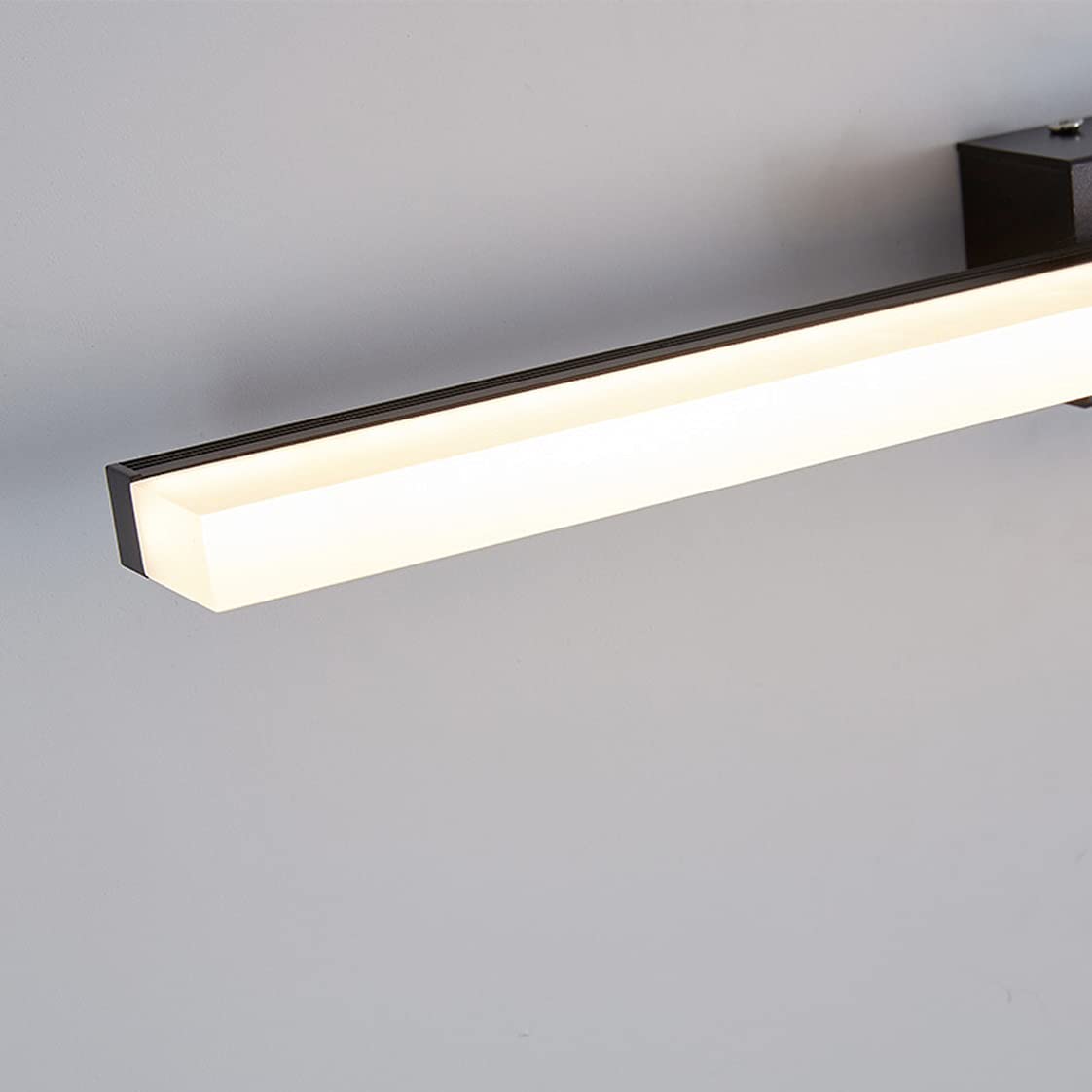 Luce specchio bagno, Lampada specchio per, Lampade parete con interruttore cavo Luce specchio Luci moderne specchio cosmetico in cristallo mobile toeletta, Bianco naturale 4000K