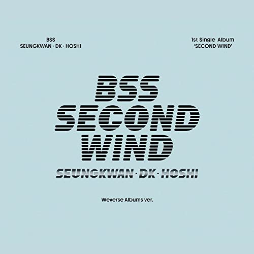 BSS (SEVENTEEN) - 1st Single Album [SECOND WIND] (WEVERSE ALBUMS Ver.) Card Holder + QR Card + Selfie Photo Card + User Guide + 2 Pin Button Badges + 4 Extra Photocards – vue 2