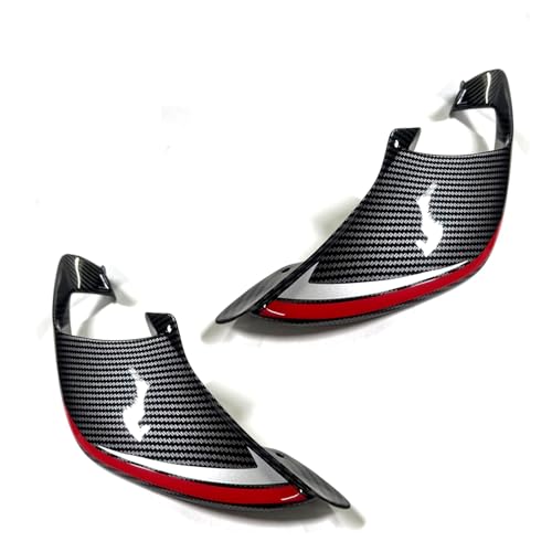 Aileron de moto YZF R1 R1M déflecteur latéral fixe carénage sport rouge 2020-2025