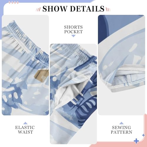 ZZXXB Tractor Snow Tree Boys Long Pants Soft Trousers Elastic Waist Kids Lounge Bottoms with Pockets S-XL4