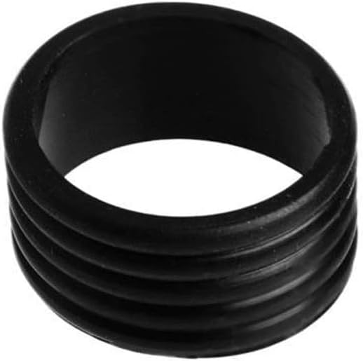 Miniatura 1 de 5 unids negro mango de goma anillo elástico raqueta tenis banda overgrips raquetball equipo