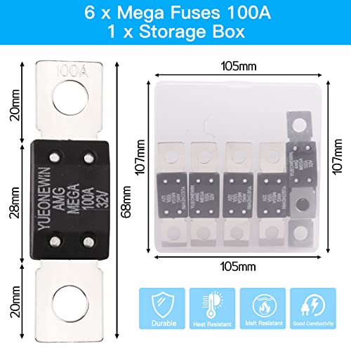 Encuentra reviews de Fusible de 100 amperes los 10 mejores. 5 Imagen adicional