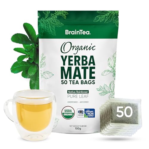 Yerba Mate Tea Organic - Brain Tea Organic Yerba Mate