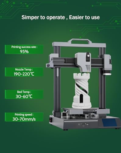 Image of DURAMIC 3D PLA Filament Basic for 3D Printer Neatly Wound Easy Printing | 3D Printing Filament 1.75mm, Dimensional Accuracy + /- 0.02 mm, Fit Most FDM 3D Printers 1KG PLA White