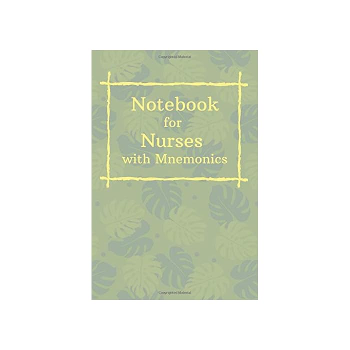 Buy Notebook for Nurses with mnemonics Nursing notebooks with