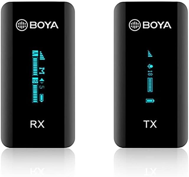 Boya by-XM6 S1 2.4GHz Wireless Lavalier Microphone System