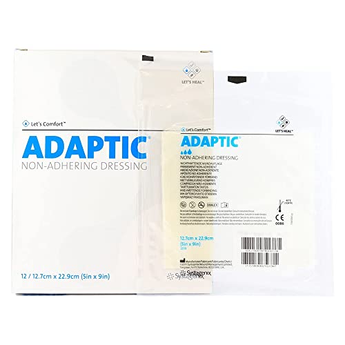 ADAPTIC Non-adhering Dressing 5 x 9 Box: 12 (1)