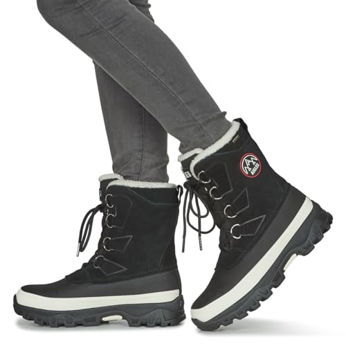 Aigle Herren Snow Schneestiefel, Schwarz, 44 EU, Schwarz, 44 EU