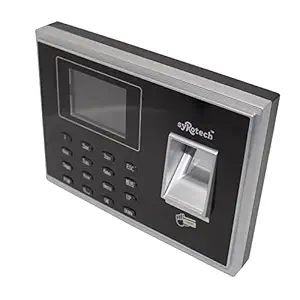 Syrotech Professional Biometric Fingerprint Scanner Attendance machine, Cloud Based, with TCP/IP USB Communication, Password and RFID Card Scanner with Access Control (SY-200W)