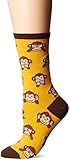 Socksmith Women's Monkey Yellow Sock