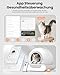 LELO PAWS Selbstreinigende Katzentoilette, 74L Katzenklo Selbstreinigend mit Türvorhang, Müllbeutel, Matte, APP Steuerung, Desodorieren, Sicher, Elektrisches Katzenklo XXL für Mehrere Katzen, Weiß