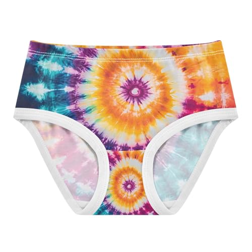 Tie Dye Pattern Toddler Girls's Underwear 2T 202c0990