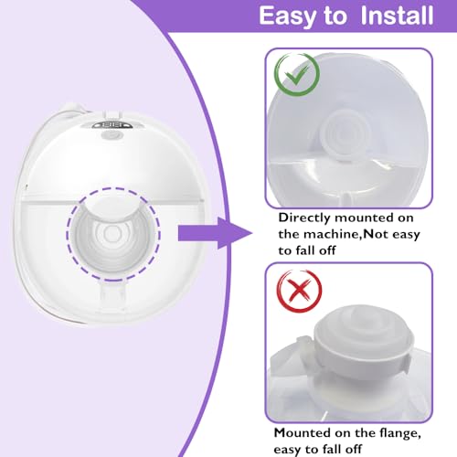 Image of 6Pcs Diaphragm Compatible with Momcozy M5 Breast Pump, Breast Pump Replacement Accessories for M5 Diaphragm, for Momcozy Pump Replacement Accessories
