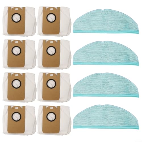 Kit de bolsa de polvo de trapo para aspiradora, para capturar polvo y desechos, compatible con aspiradoras Conga 8090-Ultra / 9090 AI Robot