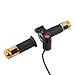 XIOCION 1 Paire 12-84V Universal Vélo électrique Scooter Twist Twist Chartle Accélérateur DIRIGÉ Pièces de vélo d'affichage et de Vitesse de Vitesse de la Tension (Couleur : Or)