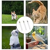 COZERI 3PCS Pill Popper for Cat Dog- Pet Dog Cat Pill Dispenser?Pill Pockets For Dog Cat Tablet Dispenser Medical Tablet Feeding Tool Reusable Medicine Feeder Syringe Pusher Pet Therapy - Image 7
