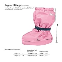 Playshoes Baby Regenfüßlinge mit Fleece-Futter, leichte Krabbel-Schuhe für Jungen und Mädchen, mit Playshoes-Motiv, Pink (Rosa 14)Medium – Ansicht 3