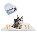 PiuPet® Manta térmica para Gatos & Perros, Autocalentado - sin Electricidad y baterías, Cojín de Calor, Innovador e ecológico (60x45cm, para Gatos)