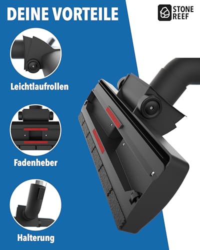  Premium Staubsaugerdüse 32-35 mm für kärcher/Bosch/Siemens Staubsauger
| Premium Staubsauger Bürste für Rohre (32-35 mm