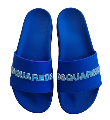 DSQUARED2 ciabatte a fascia slides sandalo in gomma uomo M585