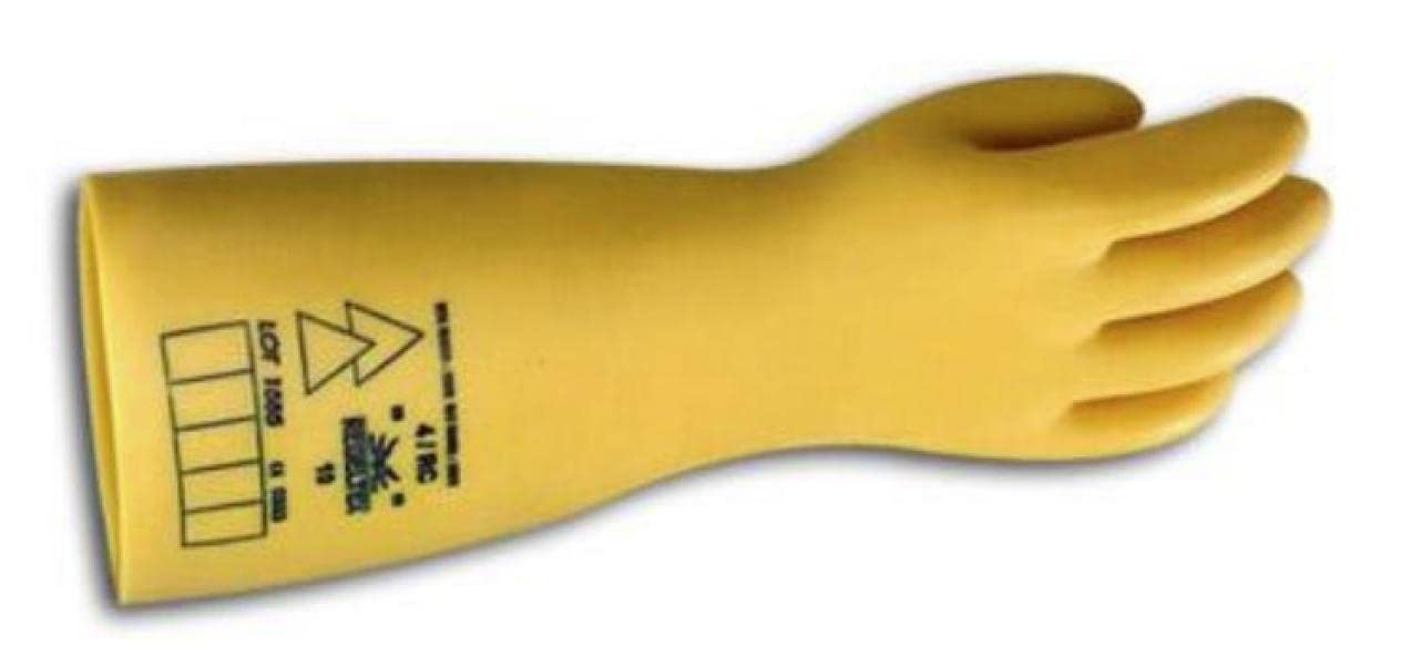 ITALWEBER Guanti isolanti GI 2,5 classe 00 - Max tensione di utilizzo: 0,5kV 19100001