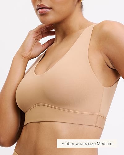Image of Harper Wilde Bliss Bralette - Ultra-Soft and Lightweight V-Neck Bralette - Wireless Bras for Women