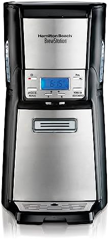 Cafeteira Elétrica BrewStation Elite, 35 Xícaras, Preta/Prata Ham...