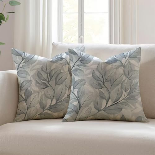 Housse de coussin 60x60cm usine lin imperméable pour coussin extérieur canapé - 2