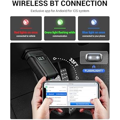 XTOOL Anyscan A30M OBD2 Scanner Kit, No Subscription Required, Wireless Bidirectional Scan Tool with Storage Bag for iOS & Android, 26 Resets, Live Data, ABS Bleed Diagnostic Tool, CAN FD & FCA