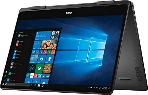 Dell Inspiron 2-in-1 13.3" 4K UHD IPS LED-Backlight Touch-Screen Laptop, Intel Quad-Core i7-8565U Up to 4.6GHz, 16GB DDR4, 256GB PCIe SSD, Fingerprint Reader, USB 3.1-C, Backlit Keyboard, Windows 10