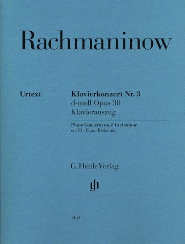 Piano Concerto No. 3 Op. 30 in D minor - 2 Pianos, 4 Hands 2 copies needed to perform (Multilingual Edition)