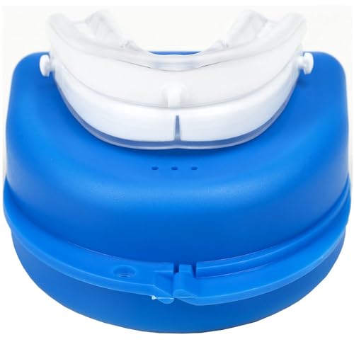 Glamza Bruxism Mouth Guard for Grinding Teeth - Stop Grinding Clenching Teeth at Night - TMJ Relief