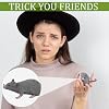 NQEUEPN 3pcs Plastic Rat Toy, Fake Mouse Realistic Rat Halloween Rat Decor Realistic Mouse Halloween Rat Prop