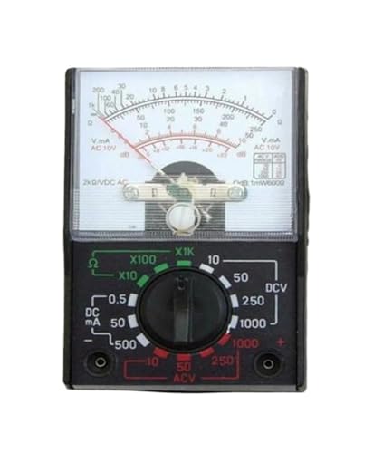 Multimètre analogique électrique 110A voltmètre portable ampèremètre tension AC DC