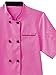White Swan Short Sleeve Ladies Short Sleeve Executive Coat, XL, Posh Pink