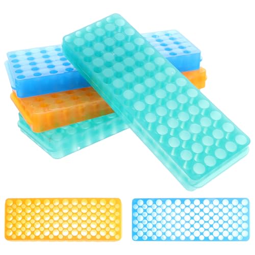 Support tube à essai 60 trous pour microcentrifugeuse 0.5-2 ml organiseur laboratoire