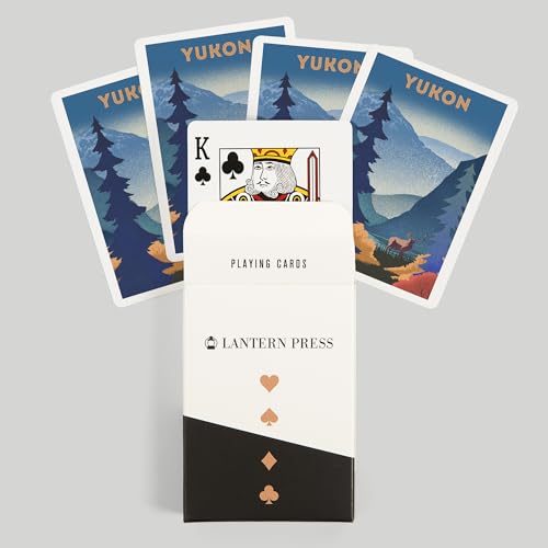 Lantern Press Yukon, Litografía, 52 Naipes Póker miniatura 6