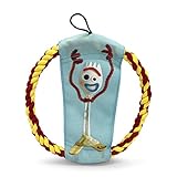 Hyper Pet Disney Toy Story 4 Flippy Flopper Dog Frisbee Interactive Dog Toys [Flying Disc Dog Fetch Toy - Floats in Water & Safe on Teeth] (Forky & Woody)