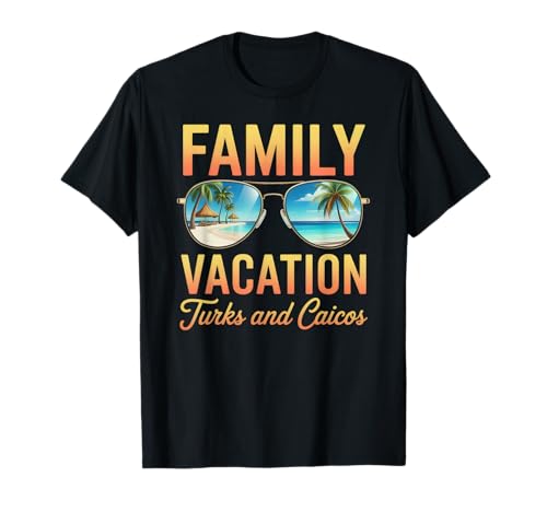 Vacaciones familiares a juego Turcas y Caicos Camiseta
