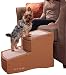 Pet Gear Easy Step II Pet Stairs, 2 Step for Cats/Dogs up to 150 Pounds, Portable, Removable Washable Carpet Tread