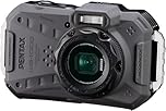 PENTAX WG-1000 (Grigio) fotocamera digitale compatta impermeabile, progettata per la fotografia occasionale all'aperto e subacquea, impermeabile fino a una profondità di 15 metri (a un'ora)