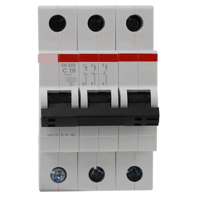 Disjoncteur SH203-C16 protection triphasée 16 Ampères série SH200