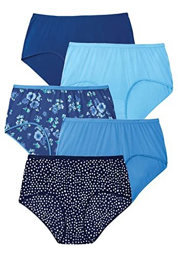 Comfort Choice 5-Pack Tag-Free Full Coverage Cotton Brief