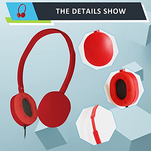 Image of Headphone Earphone Earbud Headphone for School, Classroom, Airplane, Hospiital, Students,Kids and Adults- 10 Pack