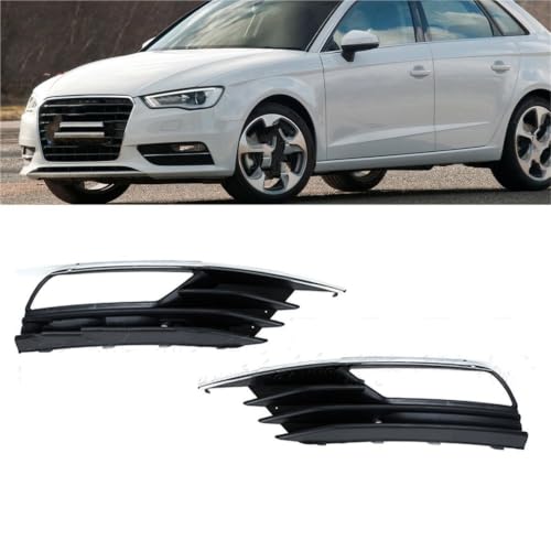 Grille antibrouillard pour Audi A3 Quattro Berline 2013-2017 | Cache 8V5807681A 8V5807682A