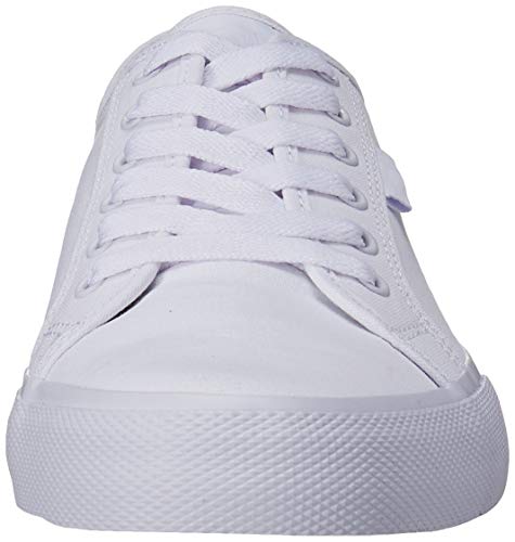 DC mens Manual Skate Shoe, White, 3.5 US