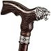 Fancy Walking Canes for Men - Celtic Bear - Stylish Men's Wooden Walking Sticks and Canes - Fashionable Wood Cane