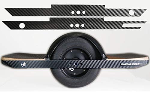 Decal Concepts Side Rail Wrap Decals for Onewheel Board Scooter (Carbon Fiber)
